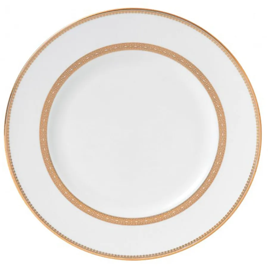Tallerkener>WEDGWOOD VERA WANG LACE GOLD TALLERKEN 27CM