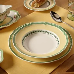 Dype Tallerkener>VILLEROY & BOCH French Garden Vienna Dyp Tallerken 23cm
