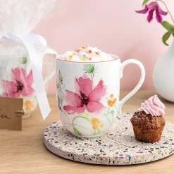Krus|Kopper>VILLEROY & BOCH Mariefleur Basic Krus Latte Macciato 45cl