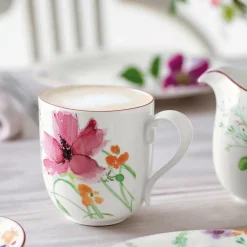 Krus|Kopper>VILLEROY & BOCH Mariefleur Basic Krus Latte Macciato 45cl