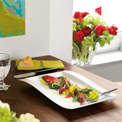 Fat|Tallerkener>VILLEROY & BOCH New Wave Gourmet Tallerken 37x25cm