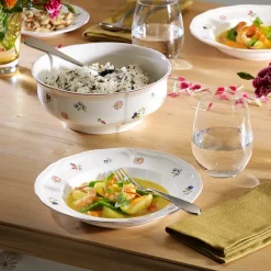 Dype Tallerkener>VILLEROY & BOCH Petite Fleur Dyp Tallerken 23cm