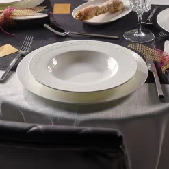 Dype Tallerkener>VILLEROY & BOCH White Pearl Dyp Tallerken 24cm