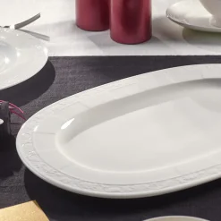 Fat>VILLEROY & BOCH White Pearl Ovalt Fat 41cm