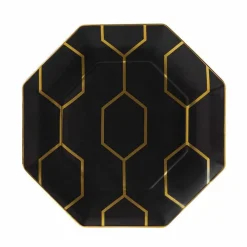 Asjetter>WEDGWOOD Arris Oktagonal Tallerken 23cm