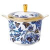 Skåler>WEDGWOOD Hibiscus Sukkerskål med Lokk 20cl Blomster