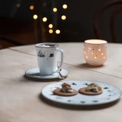Kopper & Skåler|Kopper>WIK & WALSØE Wik & Walsøe Julemorgen Girlander Skål Til Krus 30cl
