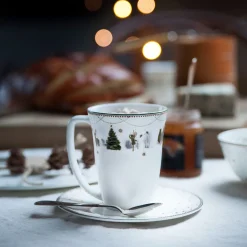 Kopper & Skåler|Kopper>WIK & WALSØE Wik & Walsøe Julemorgen Girlander Skål Til Krus 30cl
