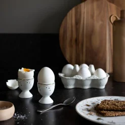 Eggeglass>WIK & WALSØE Wik & Walsøe Julemorgen Girlander Eggeglass 2pk
