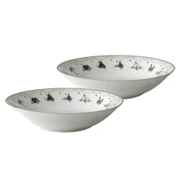 Dype Tallerkener>WIK & WALSØE Wik & Walsøe Julemorgen Story Dyp Tallerken 16cm 2pk